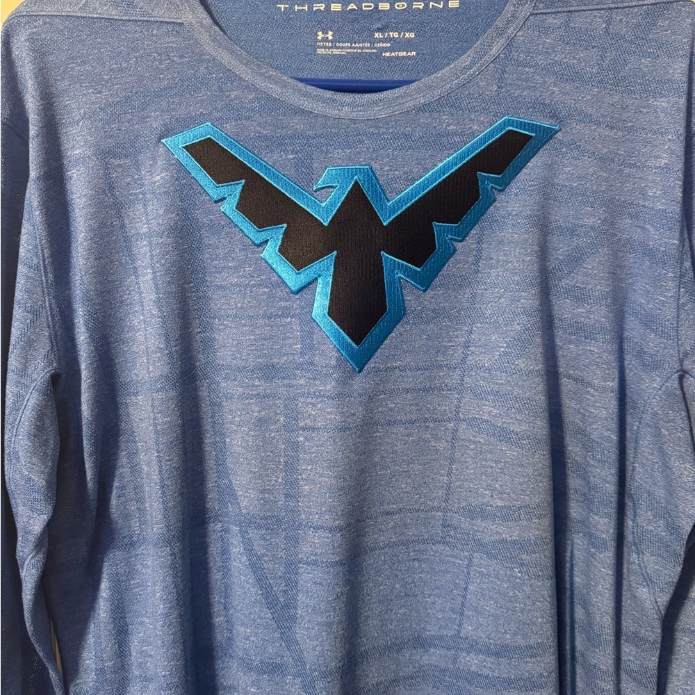 Nightwing Under Armour Threadborne Custom Size XL - Picture 6 of 6